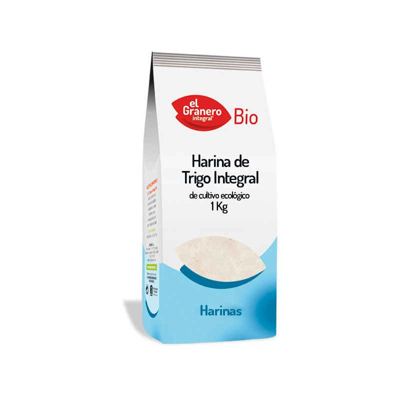 Harina Trigo Integral Bio 1 kg El granero