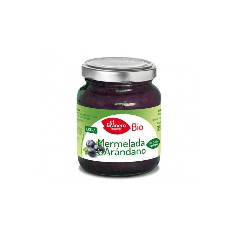 Mermelada De Arandanos Bio 330 gr El Granero