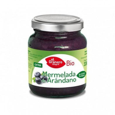 Mermelada De Arandanos Bio 330 gr El Granero