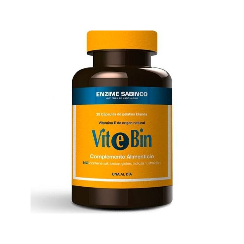 Vitamina E Vitebin 30 Cápsulas Enzime - Sabinco