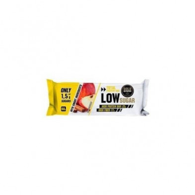 Total Protein Low Sugar Bar Manzana-canela 10 Unidades Gold Nutrition