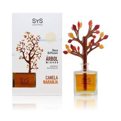 Ambientador SyS Difusor Arbol Canela-Naranja 90 ml Laboratorio SyS