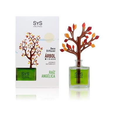 Ambientador SyS Difusor Arbol Raiz Angelica 90 ml Laboratorio SyS