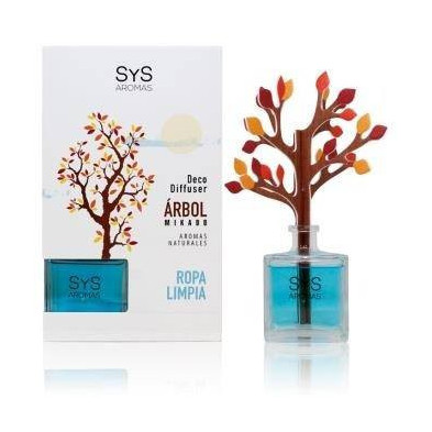 Ambientador SyS Difusor Arbol Ropa Limpia 90 ml Laboratorio SyS