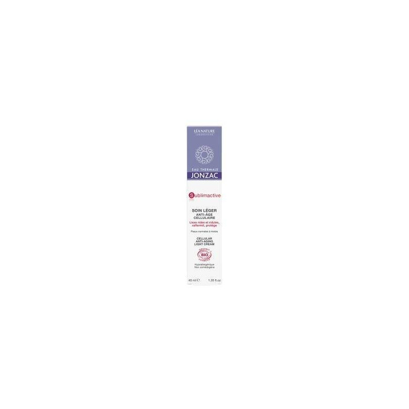 Crema Ligera Juventud Piel Normal Y Mixta 40 ml Jonzac Eco-bio