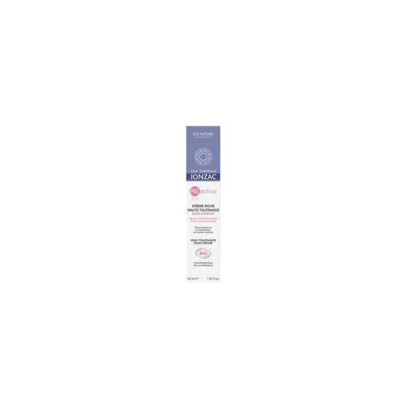 Crema Rica Alta Tolerancia 40 ml Jonzac Eco-bio