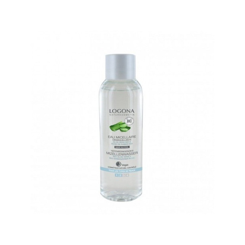 Agua Micelar Aloe Vera Limpieza Profunda 125ml Logona