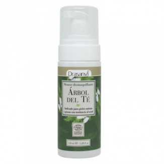 Mousse Desmaquillante Árbol de Té Ecocert BIO 150ml Drasanvi