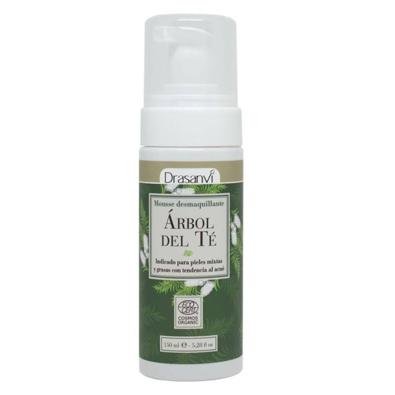 Mousse Desmaquillante Árbol de Té Ecocert BIO 150ml Drasanvi