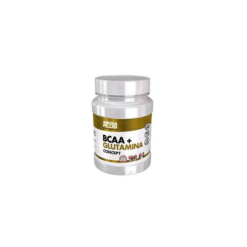 Bcaa + Glutamina Concept Tropical 500 gr Mega Plus