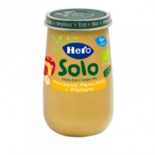 Potito Solo Manzana, Melocotón Y Plátano 190gr Hero Baby