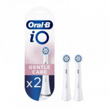 Gentle Care Cabezales De Recambio Blanco 2 Recambios Oral B iO