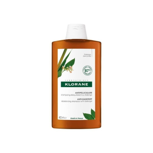 Champú Reequilibrante Anticaspa Con Galanga 400 Ml Klorane