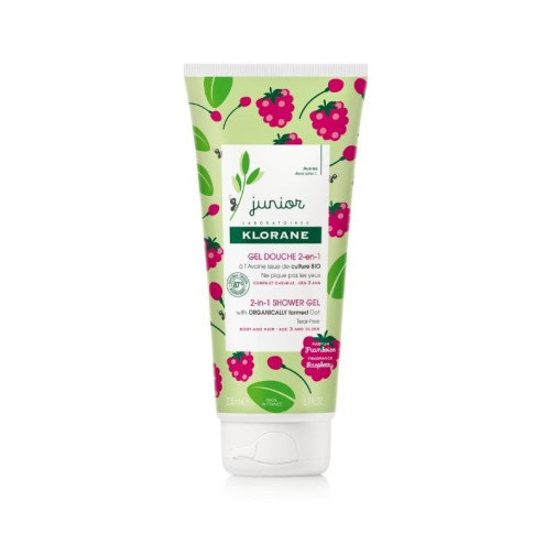 Gel de Ducha Junior a la Frambuesa 200 ml Klorane