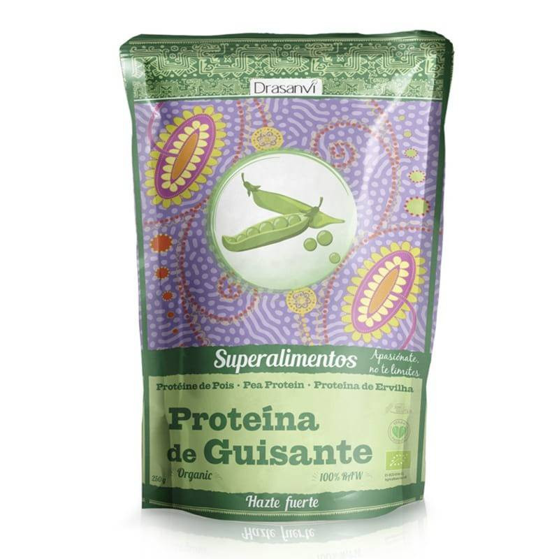 Proteína Guisante BIO 250g Doypack Superalimentos Drasanvi