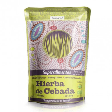 Hierba Cebada Bio 125g  Doypack Superalimentos Drasanvi