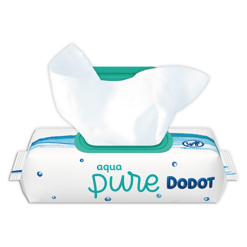 Dodot Toallitas Aqua Pure 99% Agua 48 unidades