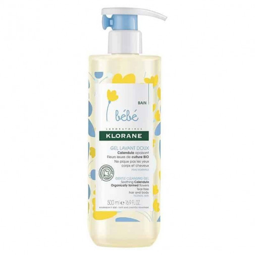 Klorane Bebe Gel Cuerpo Y Cabello 500 M