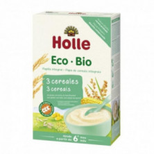 Papilla 3 Cereales Integrales Ecológicos 250 g Holle