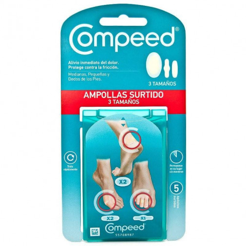 Compeed Ampollas Pack Mixto 3 Tamaños 5