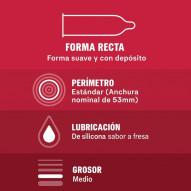 Durex Saboréame 12uds Preservativos
