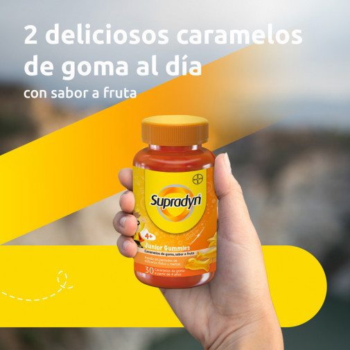 Supradyn Junior Gummies Caramelos Goma