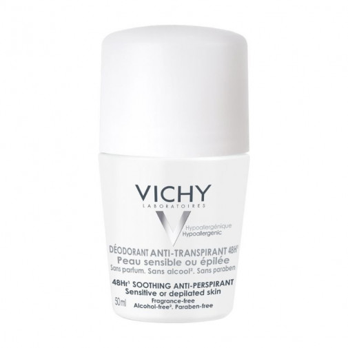 Vichy Antitranspirante 48h Piel Sensible 50 G