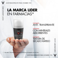 Vichy Homme Desodorante Antitransp.