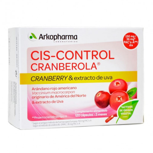 Cranberola Ciscontrol 120 Caps Arko