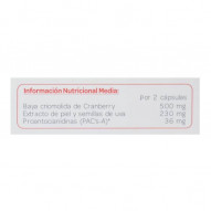 Cranberola Ciscontrol 120 Caps Arko