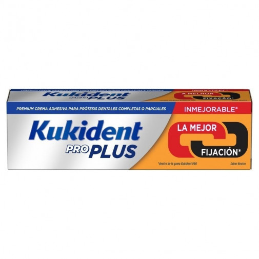 Kukident Pro Plus Doble Accion 40 Gramo