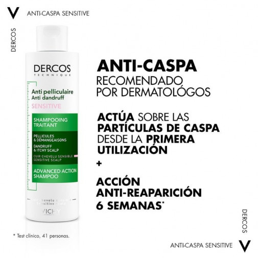 Dercos Technique Champu Anticaspa 200 M