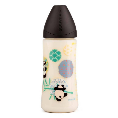 Suavinex Biberón Boca Ancha Tetina Anatómica Latex Flujo Denso 360ml +6m