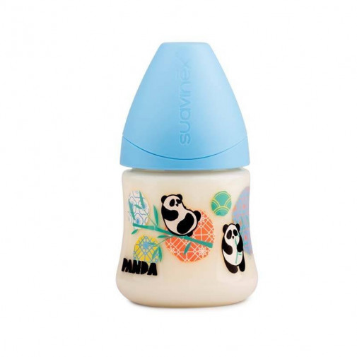 Suavinex Biberón Tetina Anatómica Latex Flujo Medio 150Ml 0 6M