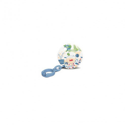 Suavinex Broche Pinza Redondo+Cadena +0M