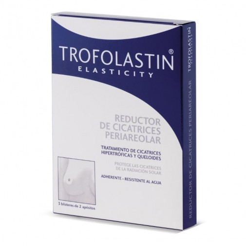 Trofolastin Reductor De Cicatrices Periareolar 3x2 Apósitos