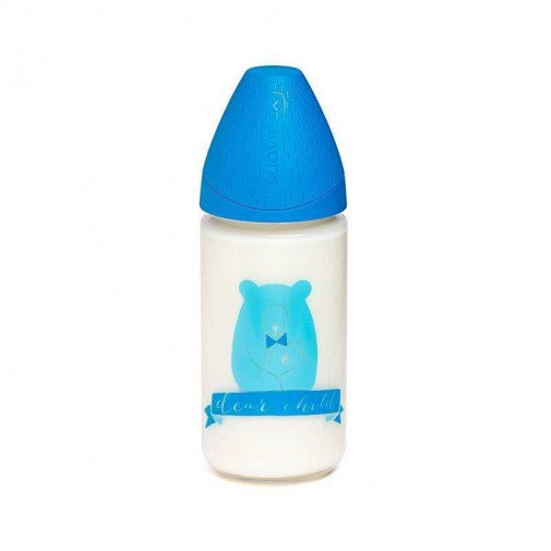 Biberën Suavinex Boca Ancha 240ml Vidri
