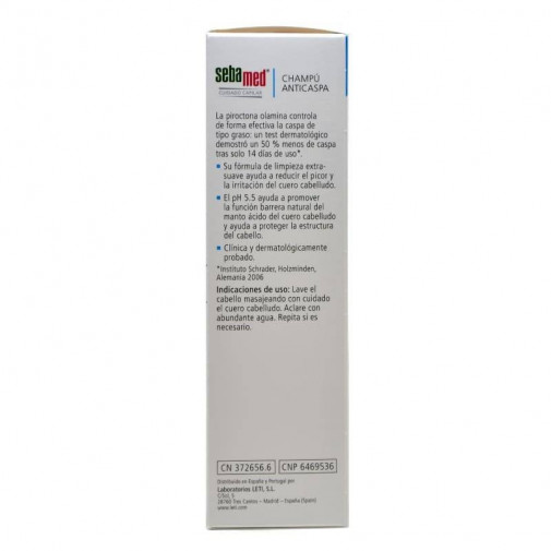 Sebamed Champu Anticaspa Grasa 200 Ml.