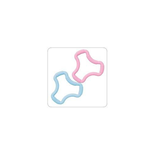 Dr. Brown´s Mordedor Flexess Aro Dentición 3m+   Color   Rosa