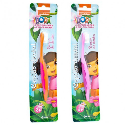 Kin Cepillo De Dientes Infantil Dora La Exploradora
