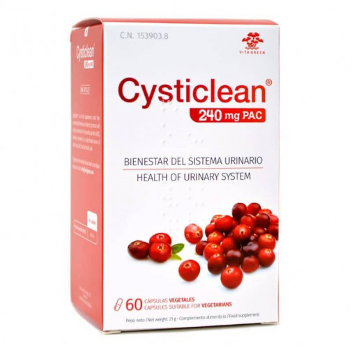Cysticlean 240 Mg Pac 60 Cápsulas