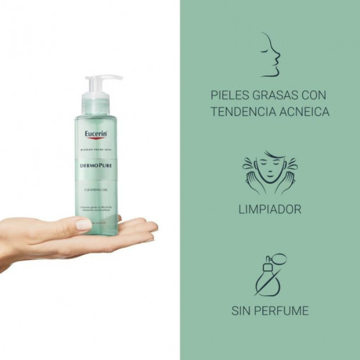 Eucerin Dermop Oil Cont Gel Limp Fac 20