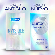 Durex Invisible Extra Sensitivo 12 Preservativos