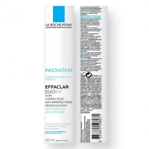 La Roche Posay Effaclar Duo +m 40 Ml