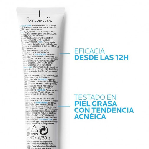 La Roche Posay Effaclar Duo +m 40 Ml