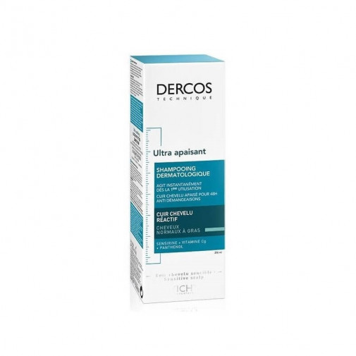 Vichy Dercos Champú Ultra Calmante Cabello Graso 200ml