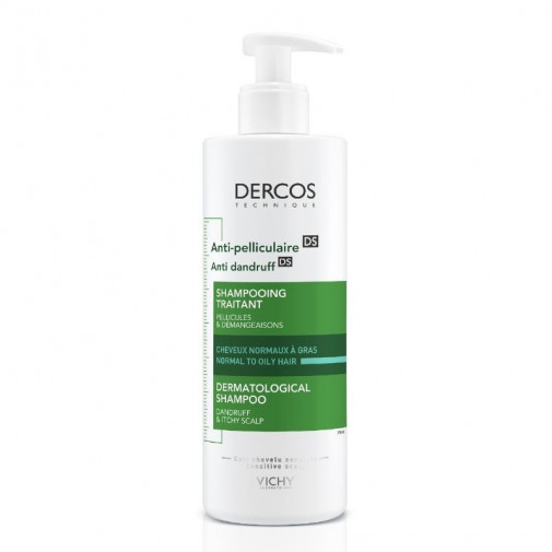 Dercos Champu Anticaspa Cab Graso 400ml