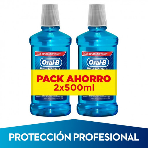 Colutorio Oral B Prot Profesional 2x500
