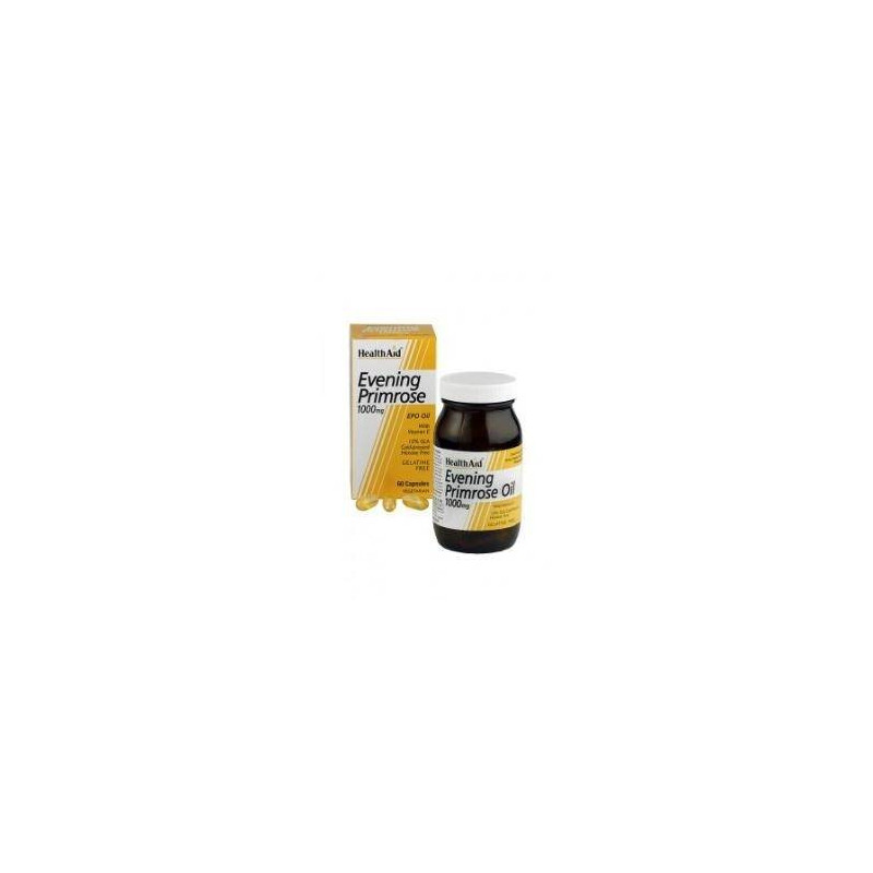 Aceite de Onagra 1000 mg 60 Cápsulas Health Aid