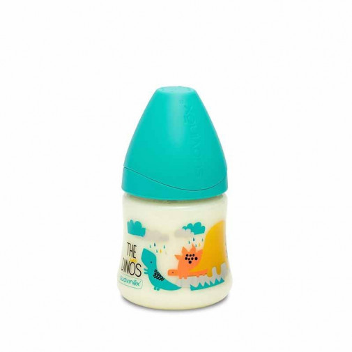 Suavinex Biberón 3 Posiciones Tetina Silicona Redonda 150Ml +0M